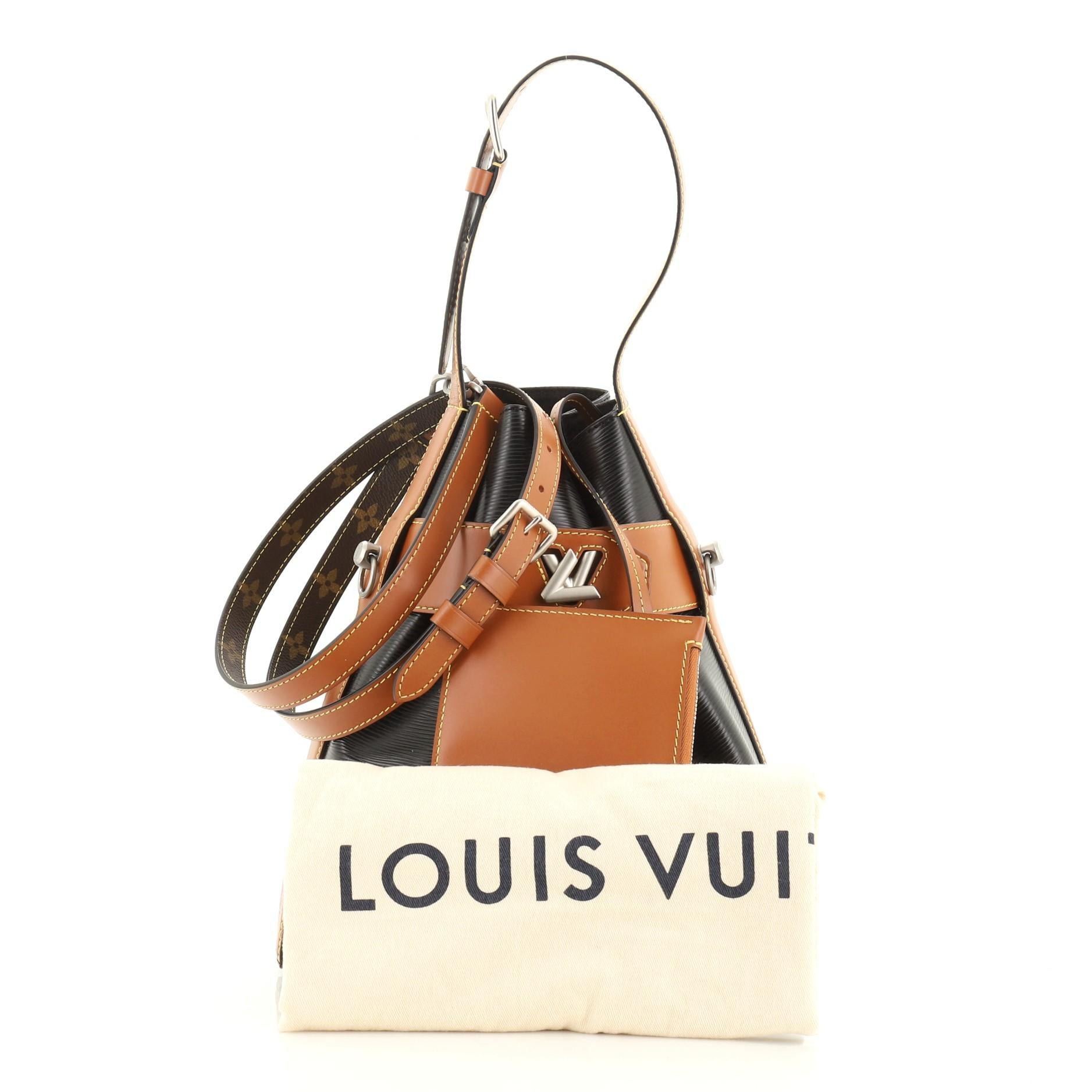 Louis Vuitton Twist Bucket Bag Epi Leather
