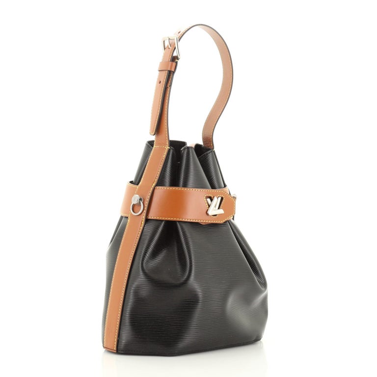 Louis Vuitton Twist Bucket Bag Gold Epi Matte Silver Hardware – Coco  Approved Studio