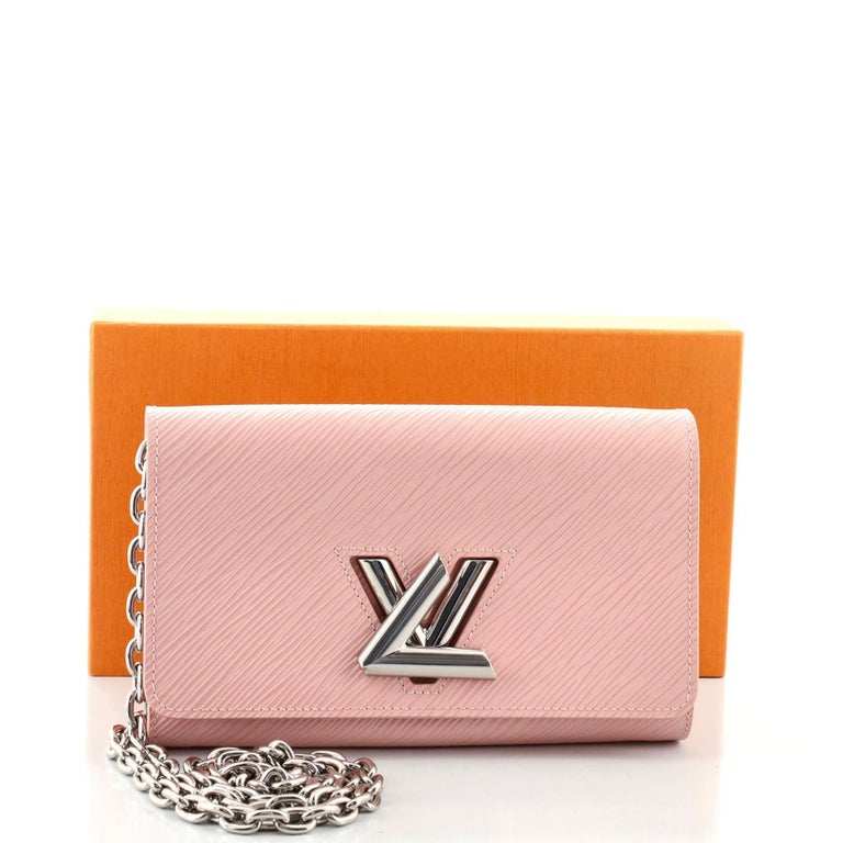 Louis Vuitton Twist Chain Wallet Epi Leather with Sequins - ShopStyle