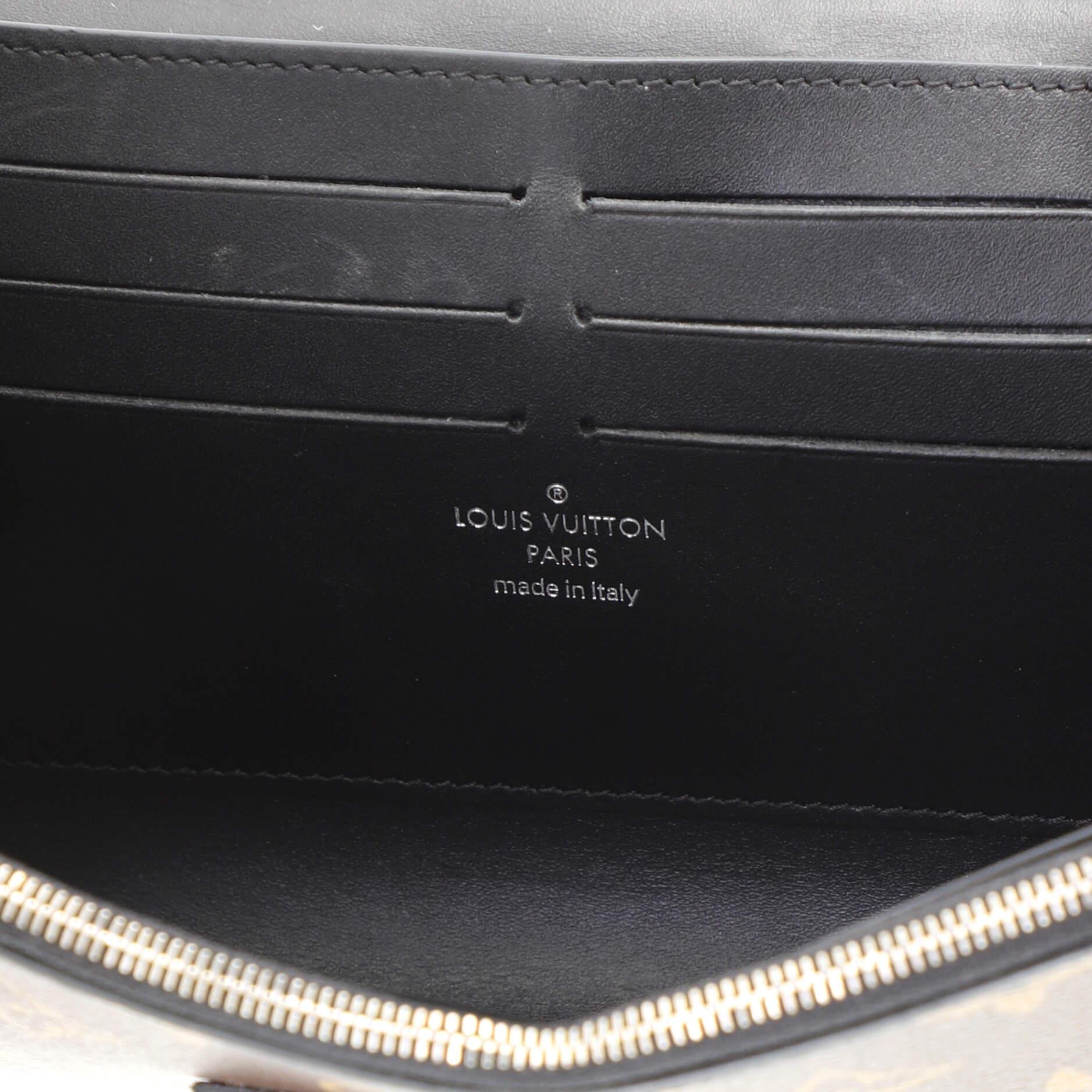 Louis Vuitton Twist Chain Wallet Leopard Wild Printed Leather and Calfskin 1