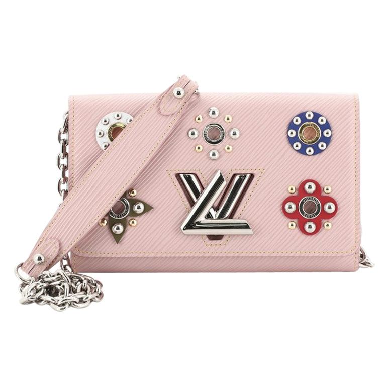 louis vuitton twist wallet on chain