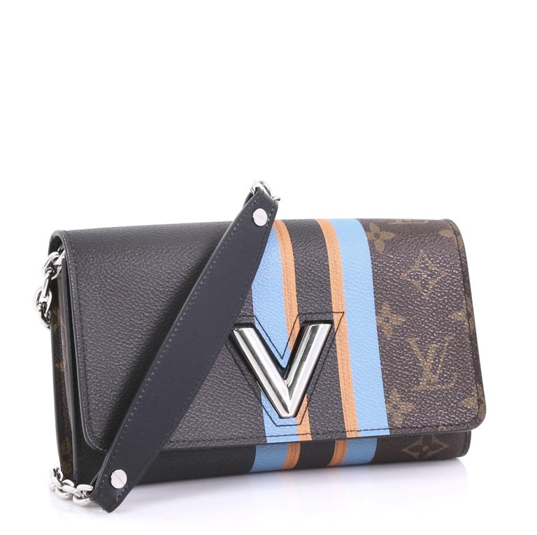 Louis Vuitton Twist Chain Wallet Limited Edition Monogram Canvas at 1stDibs