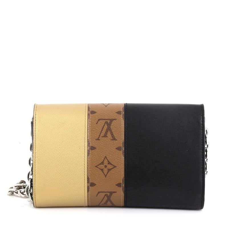 Louis Vuitton - Portefeuille à chaîne torsadée édition limitée Monogram Canvas Bon état à NY, NY