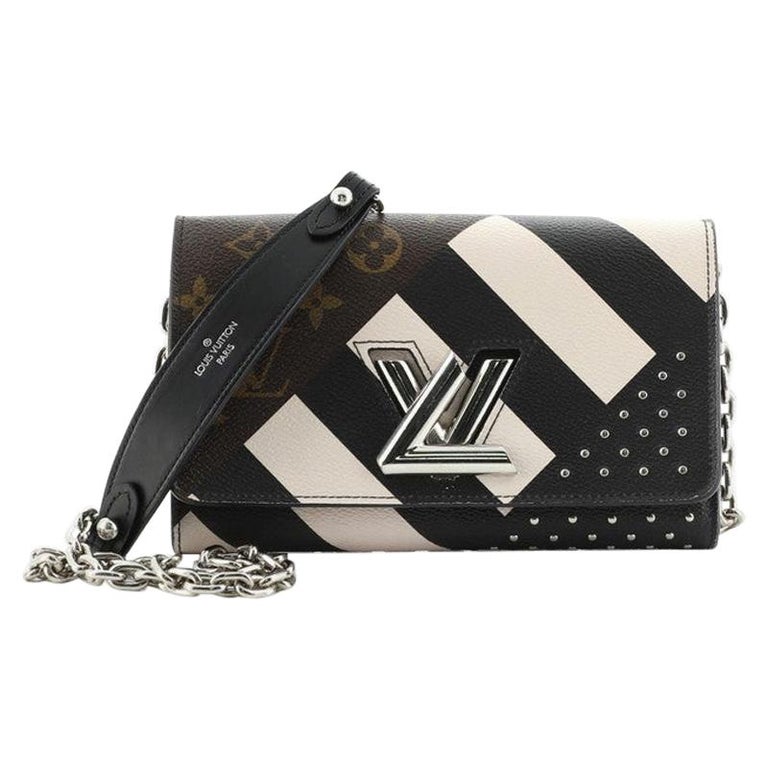 Louis Vuitton Twist Chain Wallet Limited Edition Monogram Canvas at 1stDibs