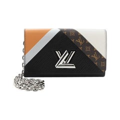 Louis Vuitton Twist Chain Wallet Limited Edition Monogram Canvas