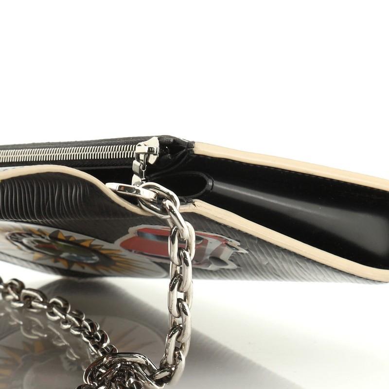 Louis Vuitton Twist Chain Wallet Limited Edition World Tour Epi Leather 2