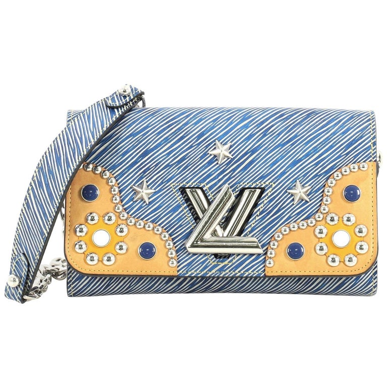 Louis Vuitton Twist Chain Wallet Studded Epi Leather at 1stDibs