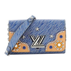 LV x YK Twist Belt Chain Wallet Epi Leather - Women - Small