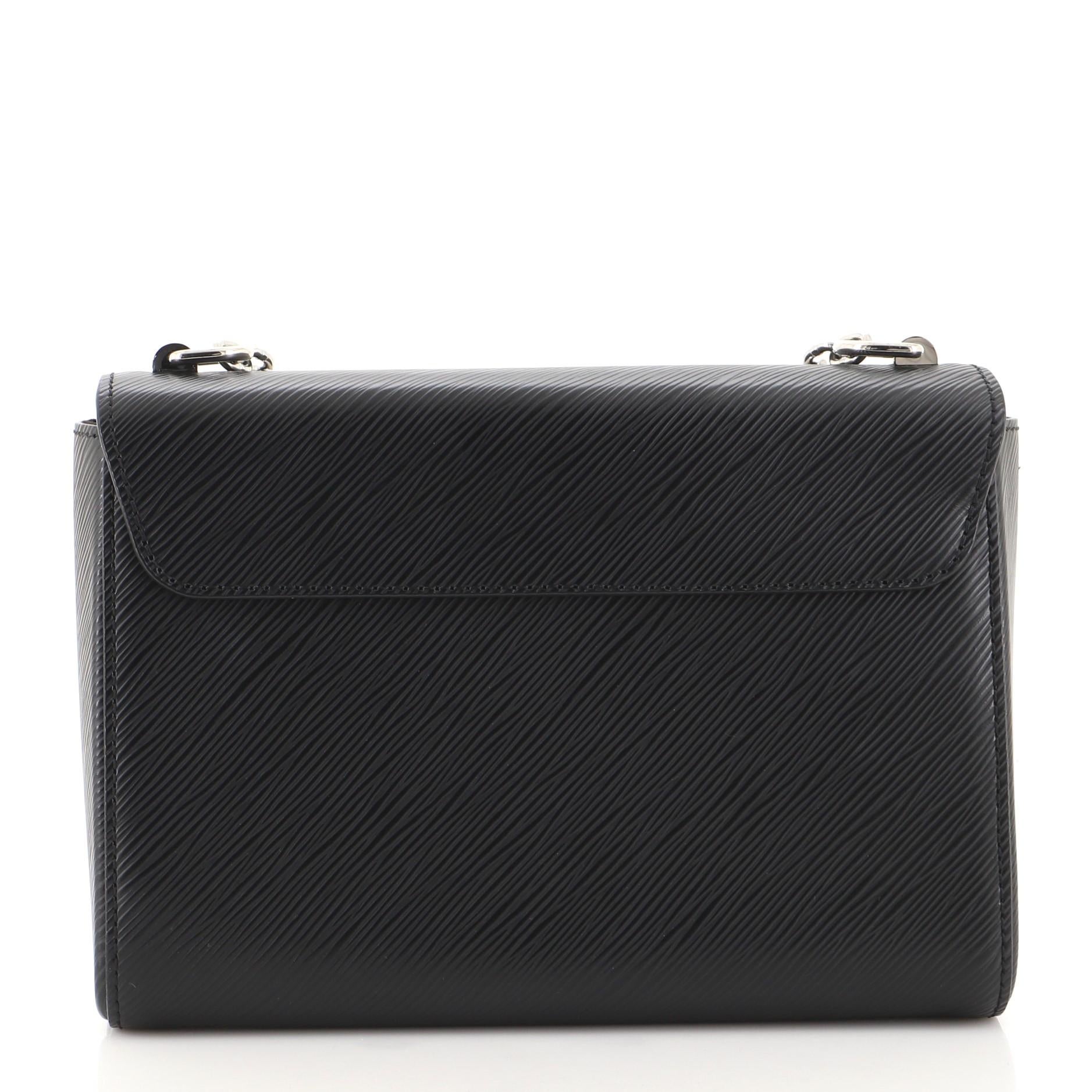 Louis Vuitton Louis Vuitton Twist Convertible Handtasche Peitschenstich Epi Leder MM im Zustand „Gut“ in NY, NY