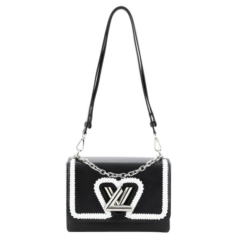 Louis Vuitton Twist Convertible Handbag Whipstitch Epi Leather MM