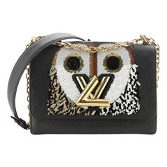 Louis Vuitton Twist Handbag Bird Motif Epi Leather MM