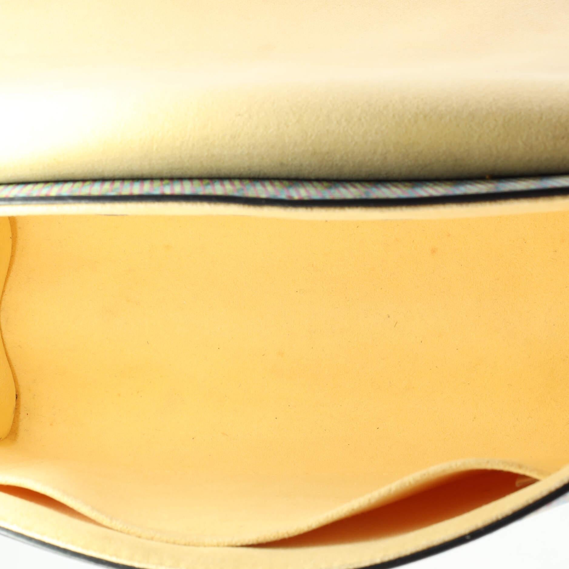 Louis Vuitton Twist Handbag Damier Monogram LV Pop Leather MM For Sale 1