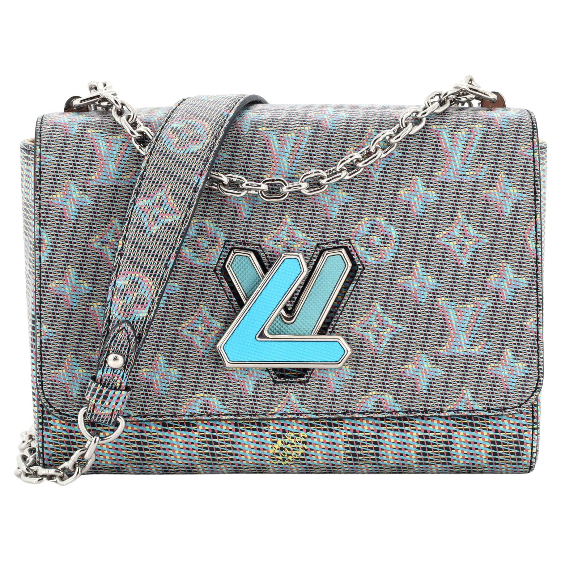 Louis Vuitton Rose Ballerine Epi Leather Twist MM Bag at 1stDibs