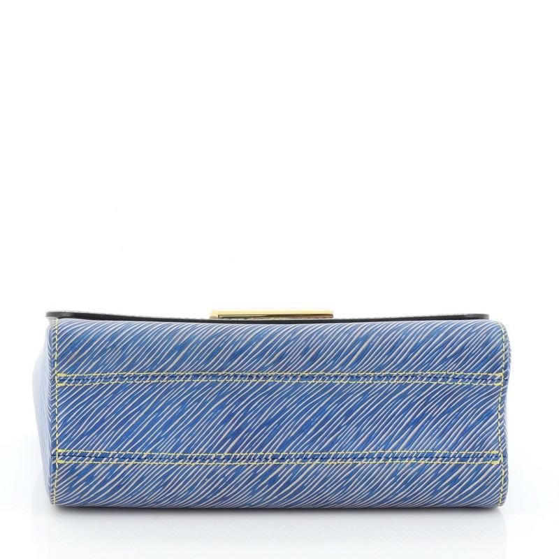 Women's or Men's Louis Vuitton Twist Handbag Electric Epi Leather MM