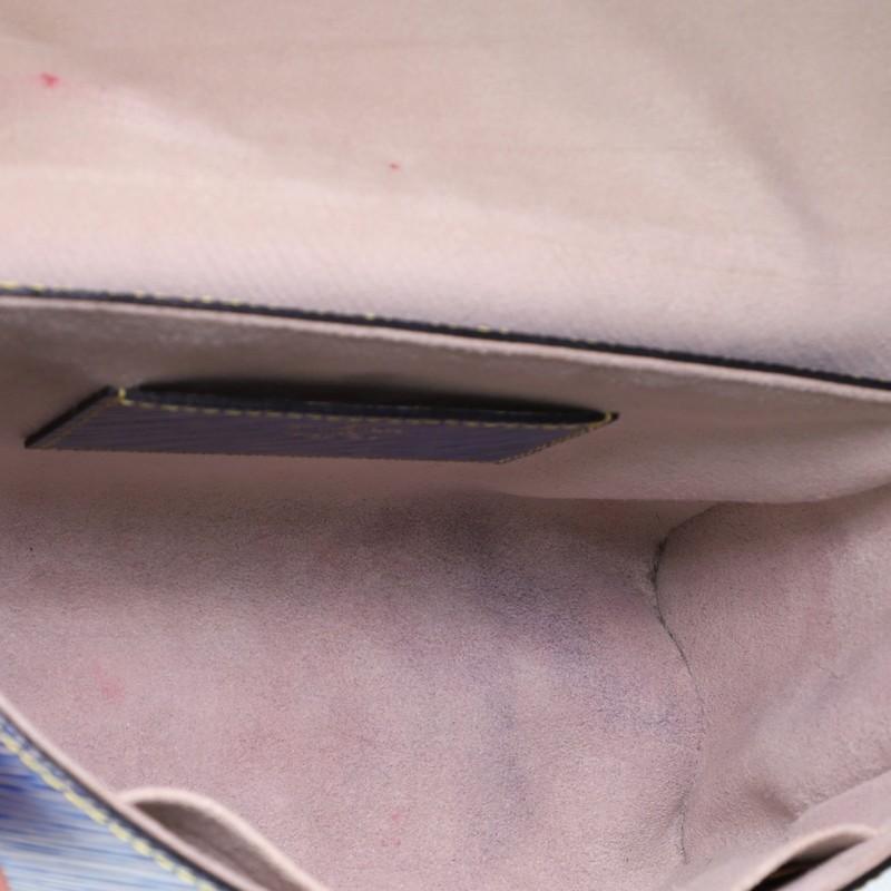 Louis Vuitton Twist Handbag Electric Epi Leather MM 1