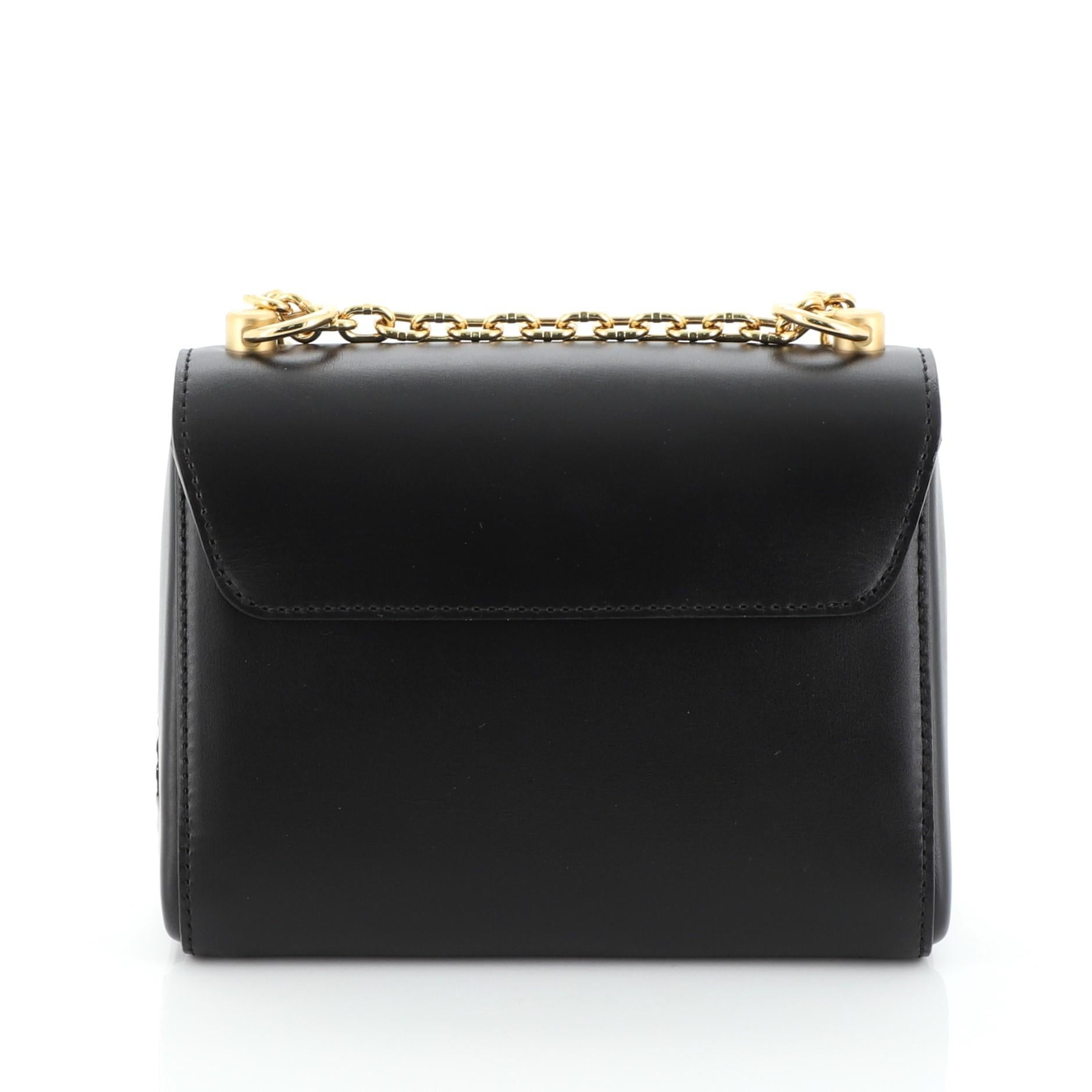 Women's or Men's Louis Vuitton Twist Handbag Embellished Calfskin PM