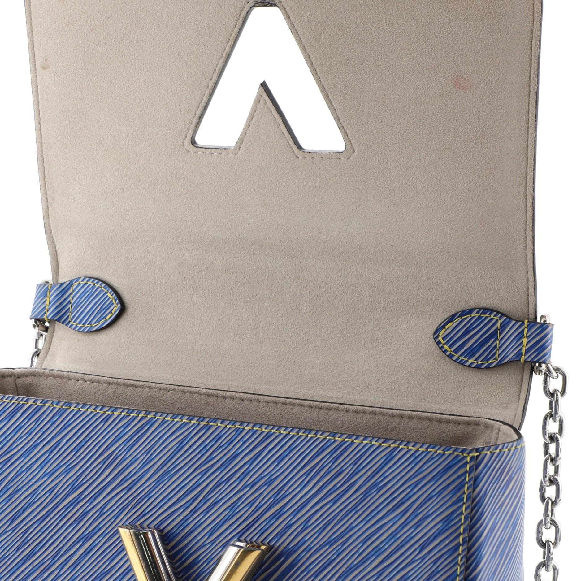 Louis Vuitton Twist Handbag Epi Leather MM 5