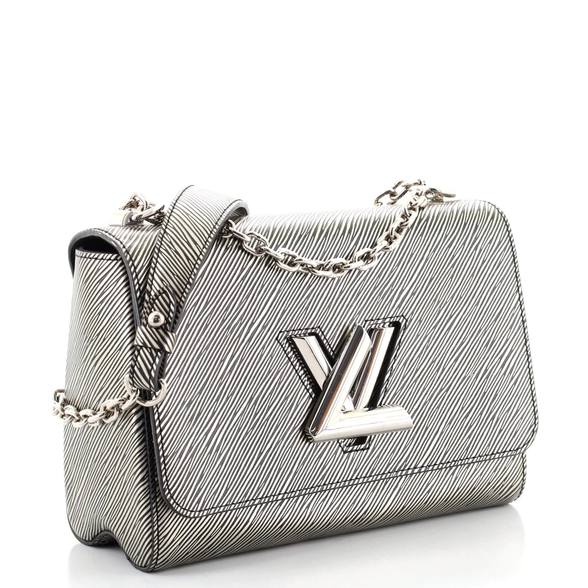 Black Louis Vuitton Twist Handbag Epi Leather MM