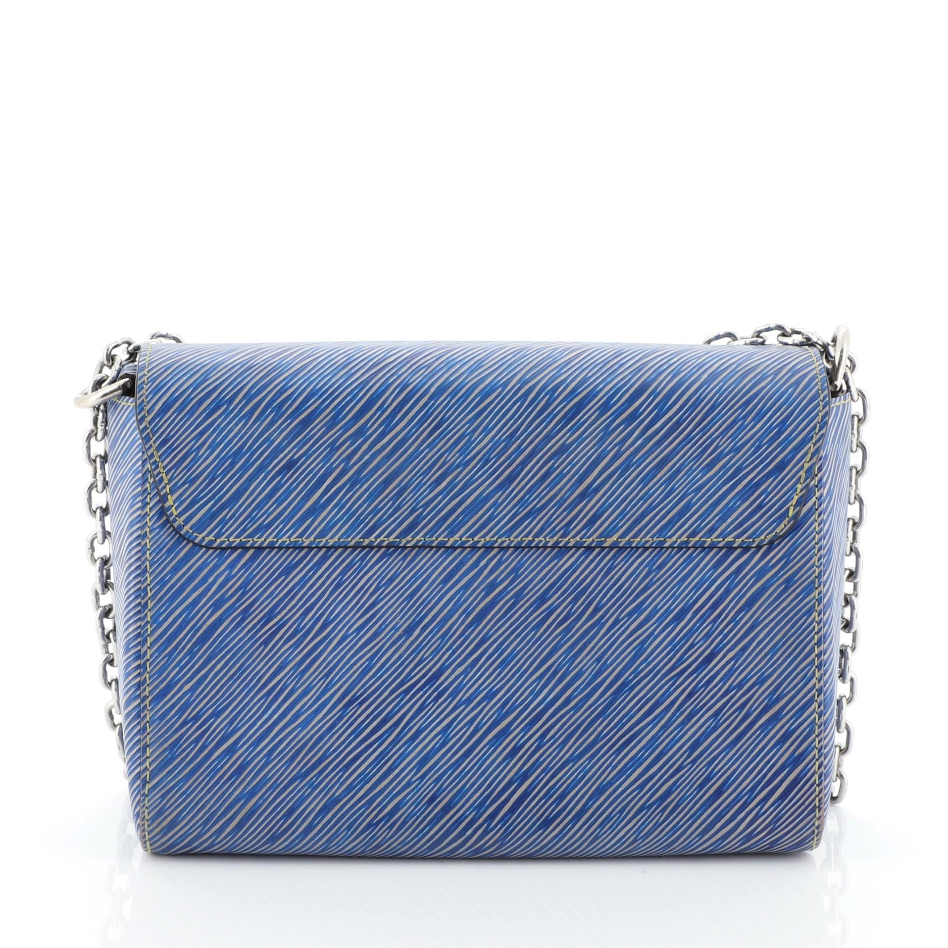 Louis Vuitton Twist Handbag Epi Leather MM In Good Condition In NY, NY