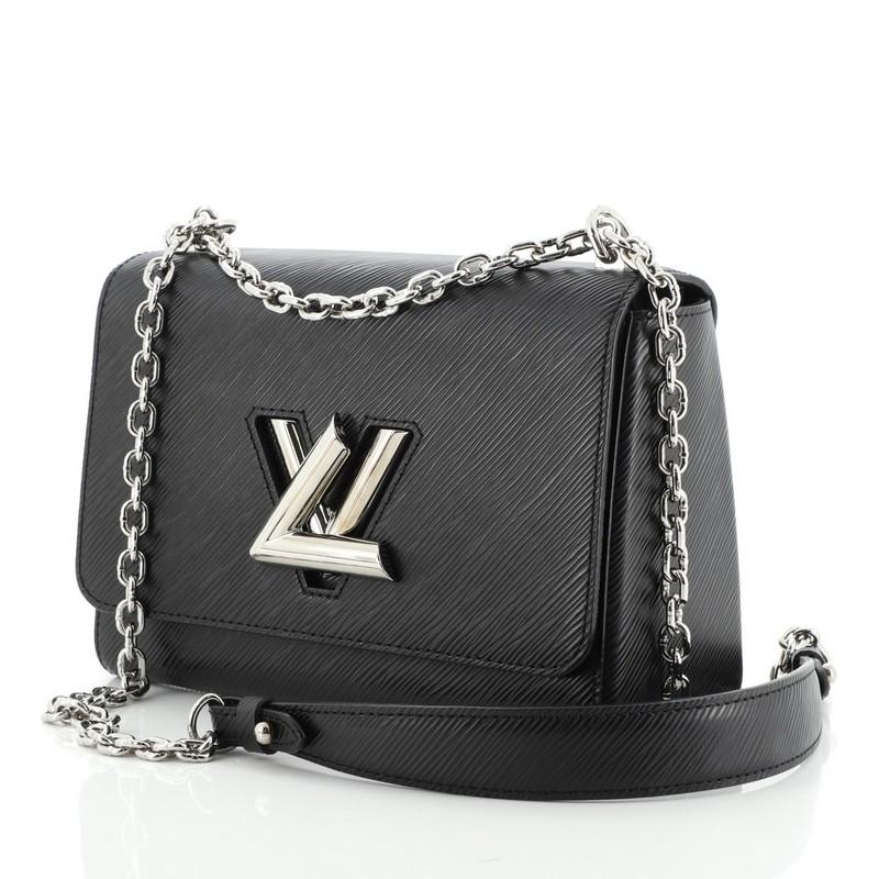 Louis Vuitton Twist Handbag Epi Leather MM In Good Condition In NY, NY