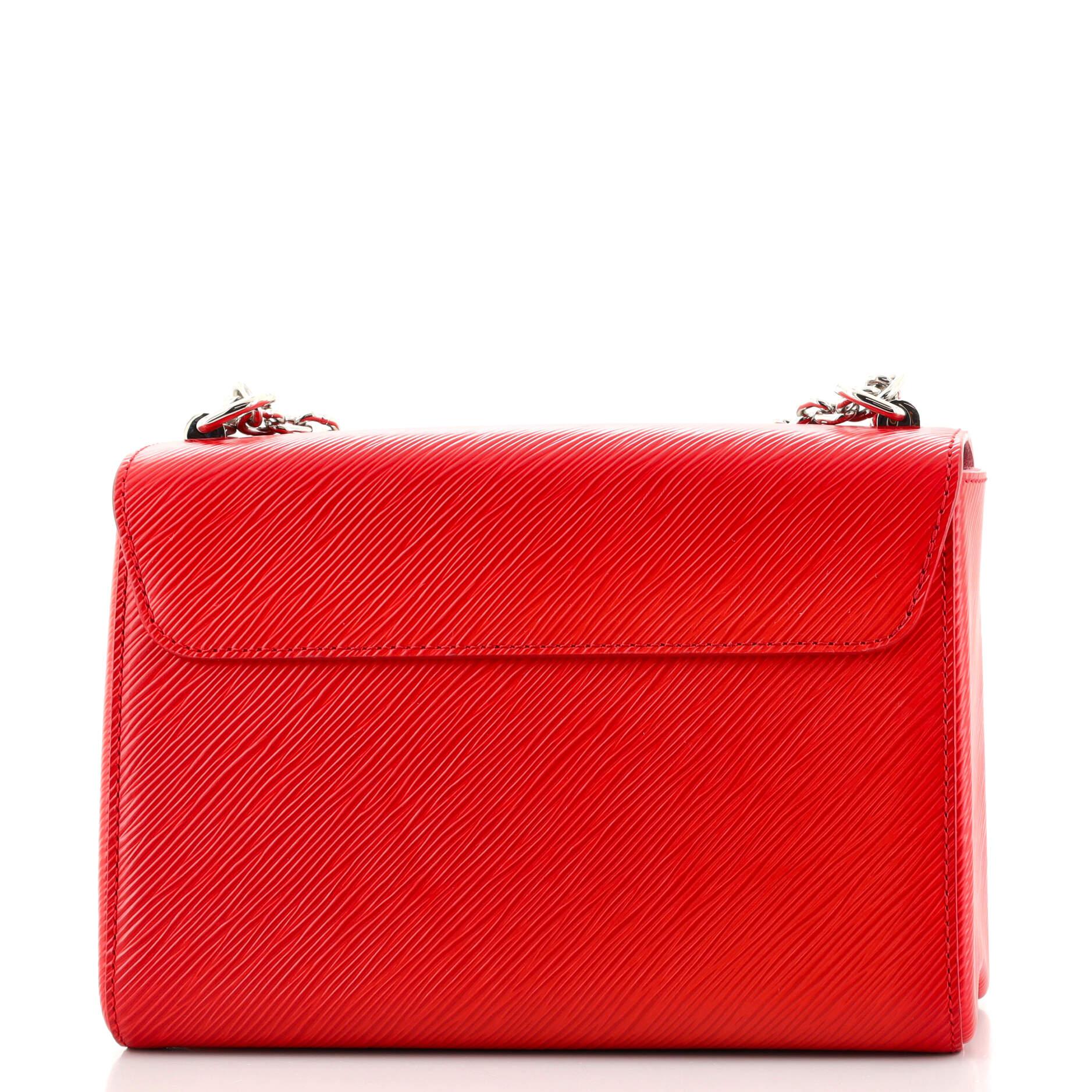 Louis Vuitton Twist Handtasche Epi Leder MM im Zustand „Gut“ in NY, NY