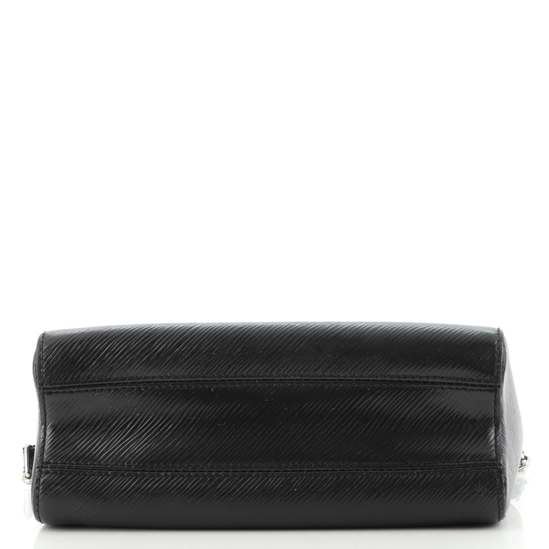 Louis Vuitton Twist Handtasche Epi Leder MM im Zustand „Relativ gut“ in NY, NY