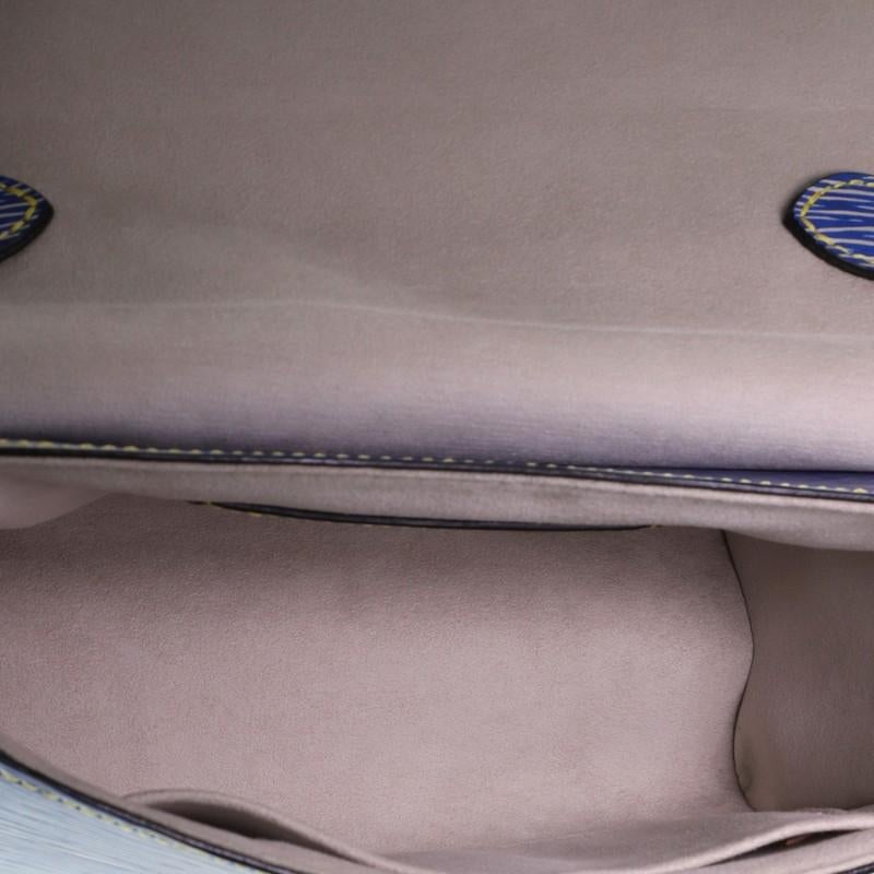 Women's or Men's Louis Vuitton Twist Handbag Epi Leather MM 