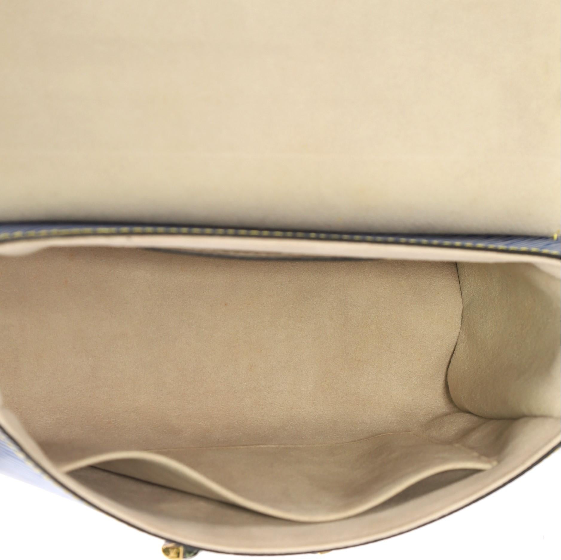 Louis Vuitton Twist Handbag Epi Leather MM 1