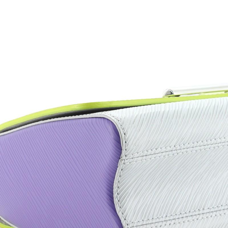 Yellow Louis Vuitton Twist Handbag Epi Leather MM