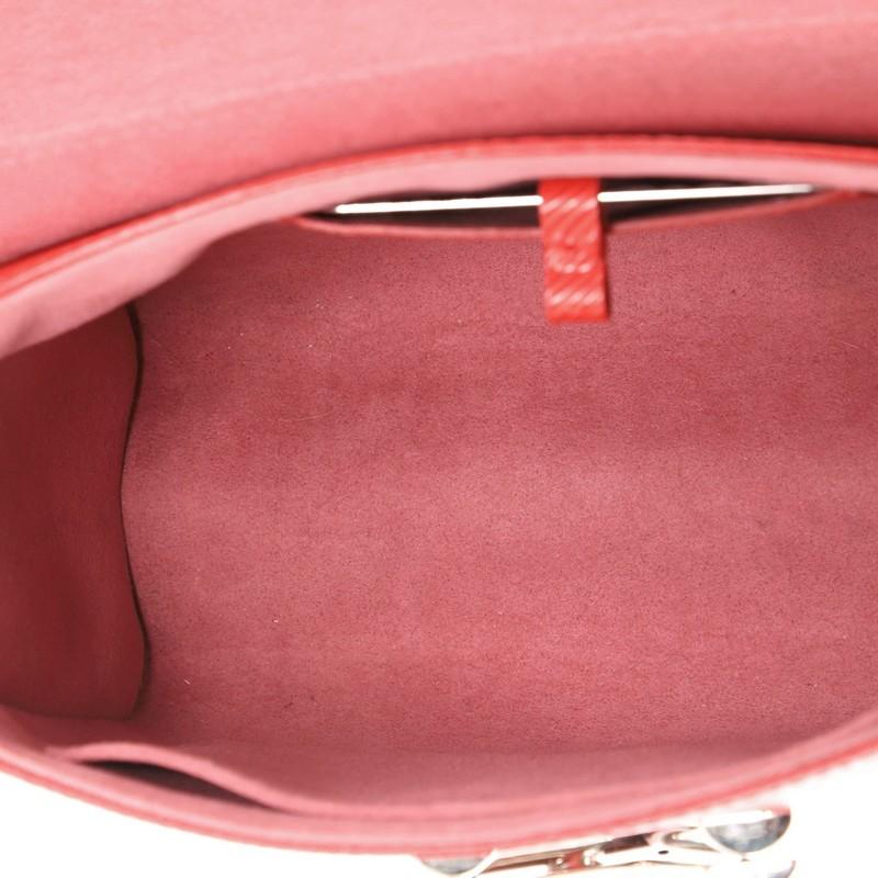 Louis Vuitton Twist Handbag Epi Leather MM 4