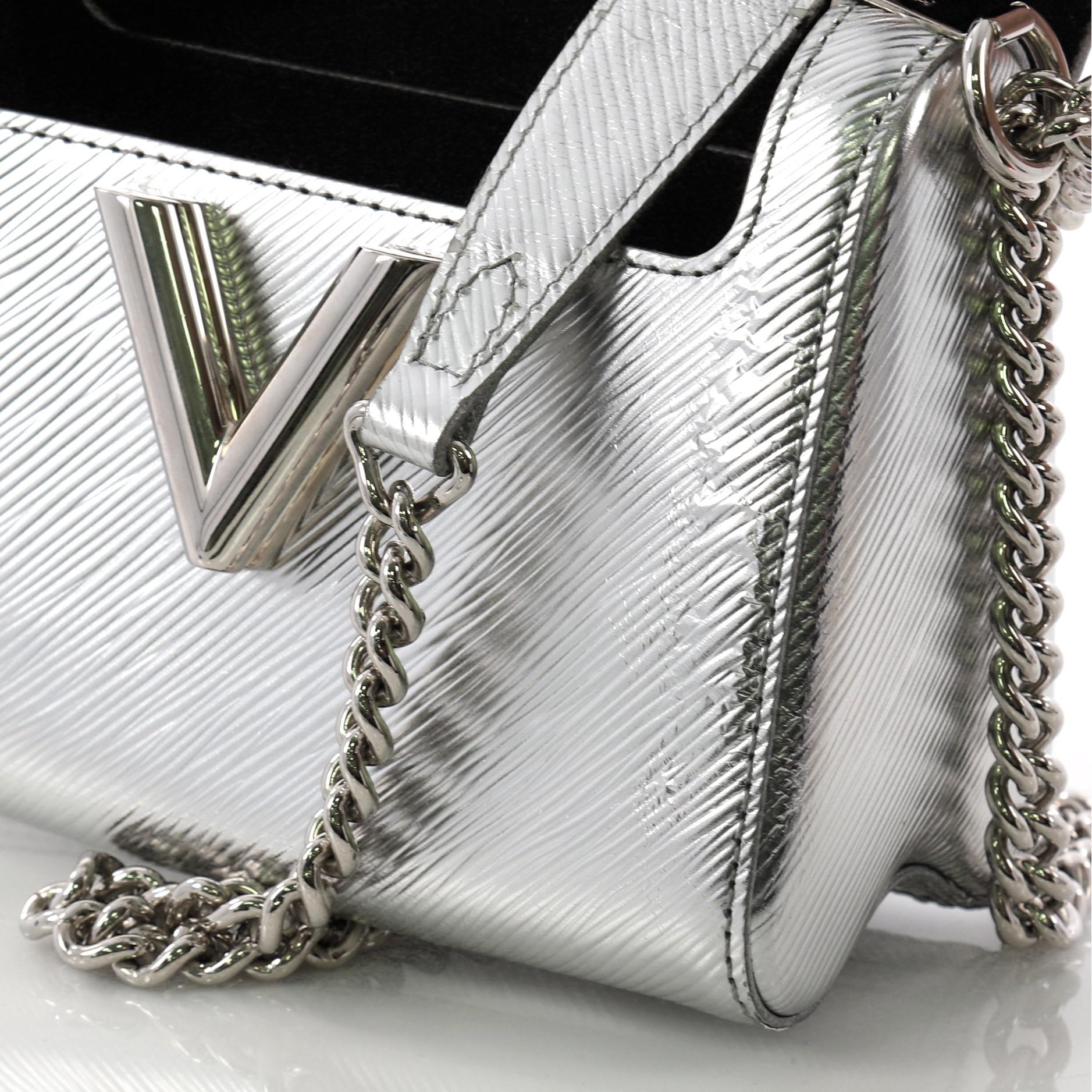 Louis Vuitton Twist Handbag Epi Leather PM 4
