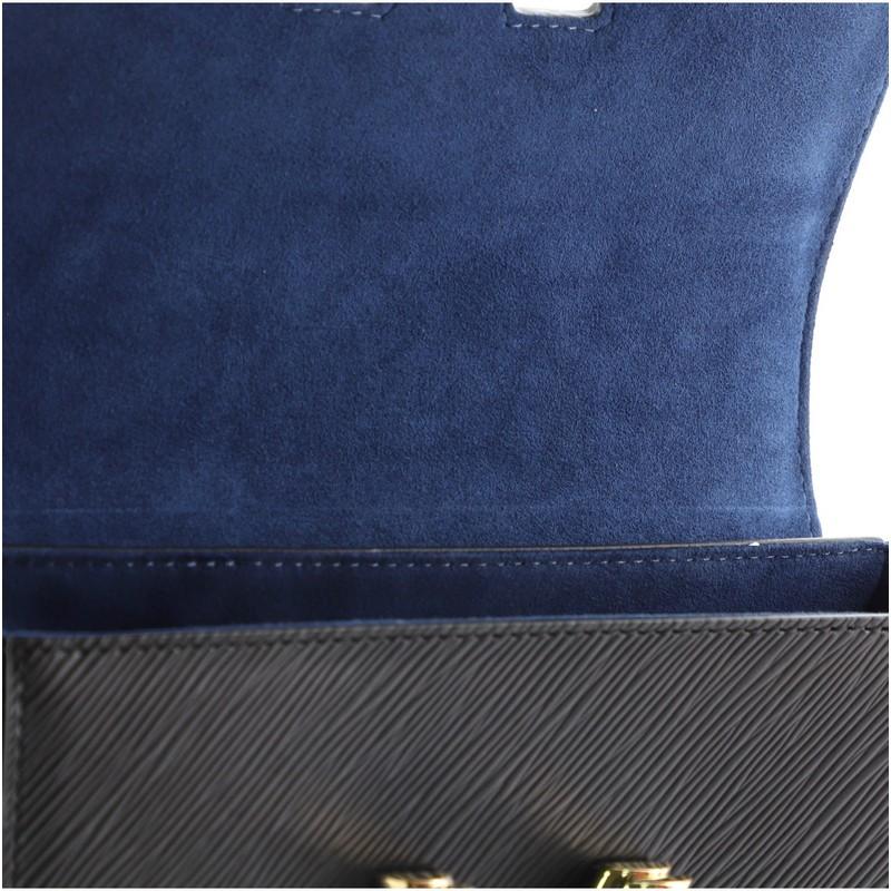 Louis Vuitton Twist Handbag Epi Leather with Sequins MM 2