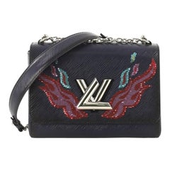 Louis Vuitton Speedy Bandoulière 18 Navy Fuchsia Sequins