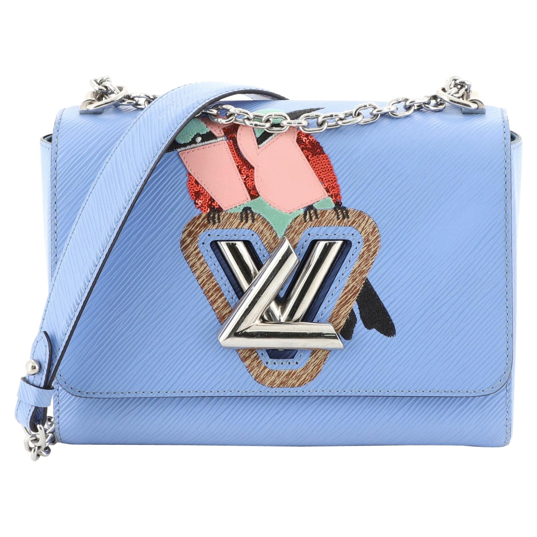 Louis Vuitton Twist Handbag Limited Edition Trunks Epi Leather MM at 1stDibs