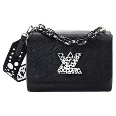Louis Vuitton Twist Handbag Epi Leather with Yayoi Kusama Infinity Dots Detail 