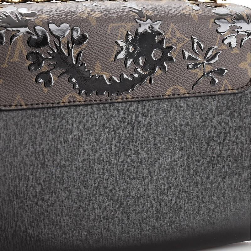 Louis Vuitton Twist Handtasche Limited Edition Blossom Monogram Canvas MM 4