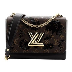 Louis Vuitton Twist Handtasche Limited Edition Blossom Monogram Canvas MM