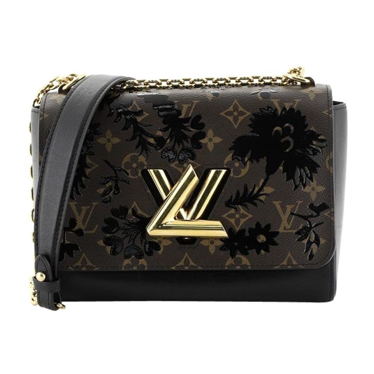 Louis Vuitton Black Monogram Twist Blossom Bag – The Closet