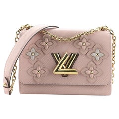 Louis Vuitton - Sac à main Twist en cuir épi avec épingle à fleurs Couture's, édition limitée