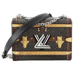 Louis Vuitton Twist Handtasche Limited Edition Damier Time Trunk MM
