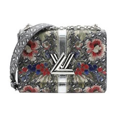 Louis Vuitton Twist Handbag Limited Edition Floral Print Epi Leather MM