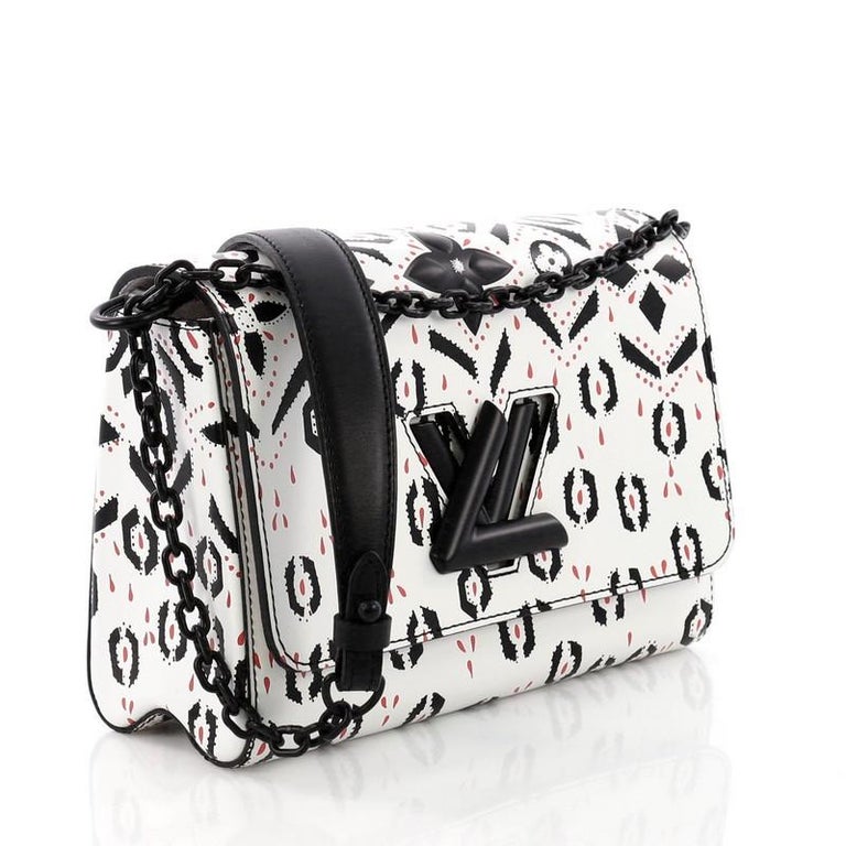 Louis Vuitton Twist Handbag Limited Edition Graphic Leather MM at 1stdibs
