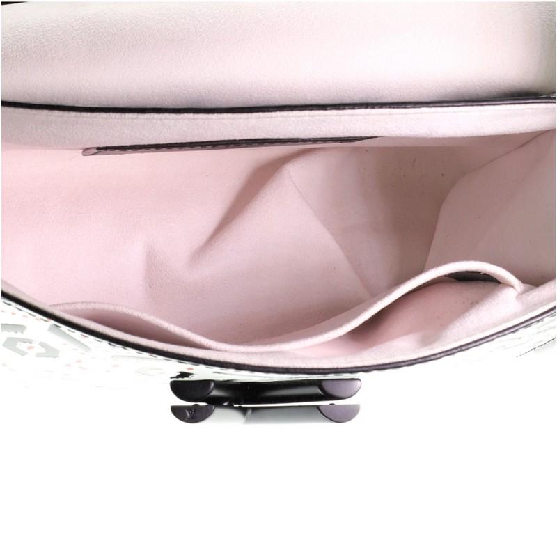 Louis Vuitton Twist Handbag Limited Edition Graphic Leather MM 1