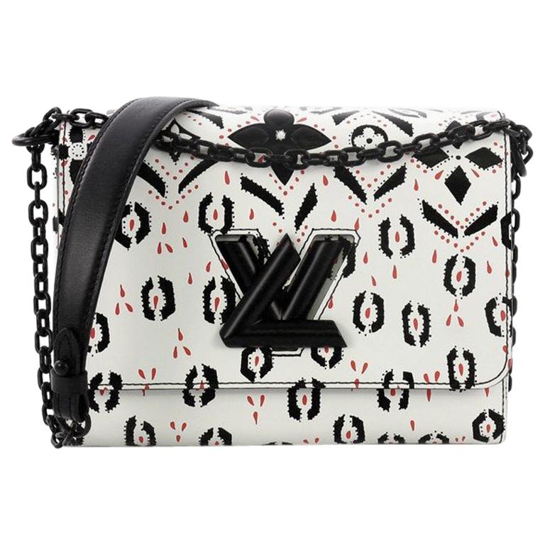 Louis Vuitton Twist Handbag Limited Edition Graphic Leather MM at 1stdibs
