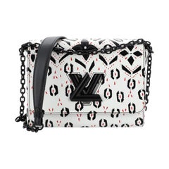 Louis Vuitton Twist Handbag Limited Edition Graphic Leather MM