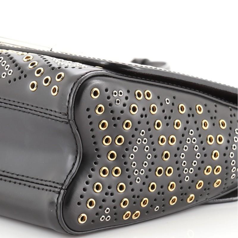 Louis Vuitton Twist Handbag Limited Edition Grommet Embellished Leather M 2