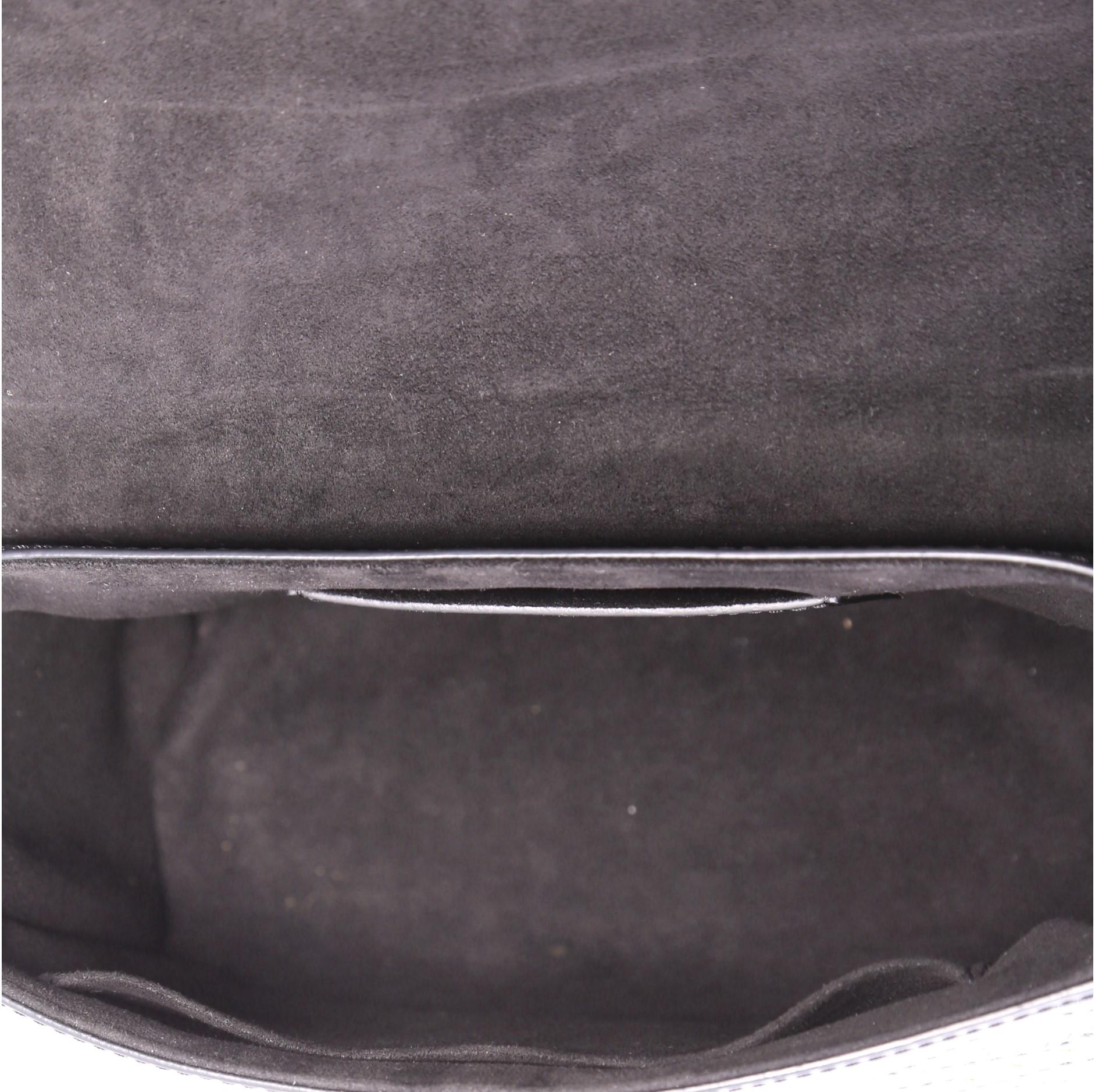 Women's Louis Vuitton Twist Handbag Limited Edition Grommet Embellished Leather MM