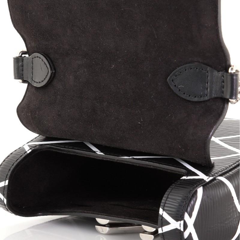 Louis Vuitton Twist Handbag Limited Edition Malletage Epi Leather PM 4