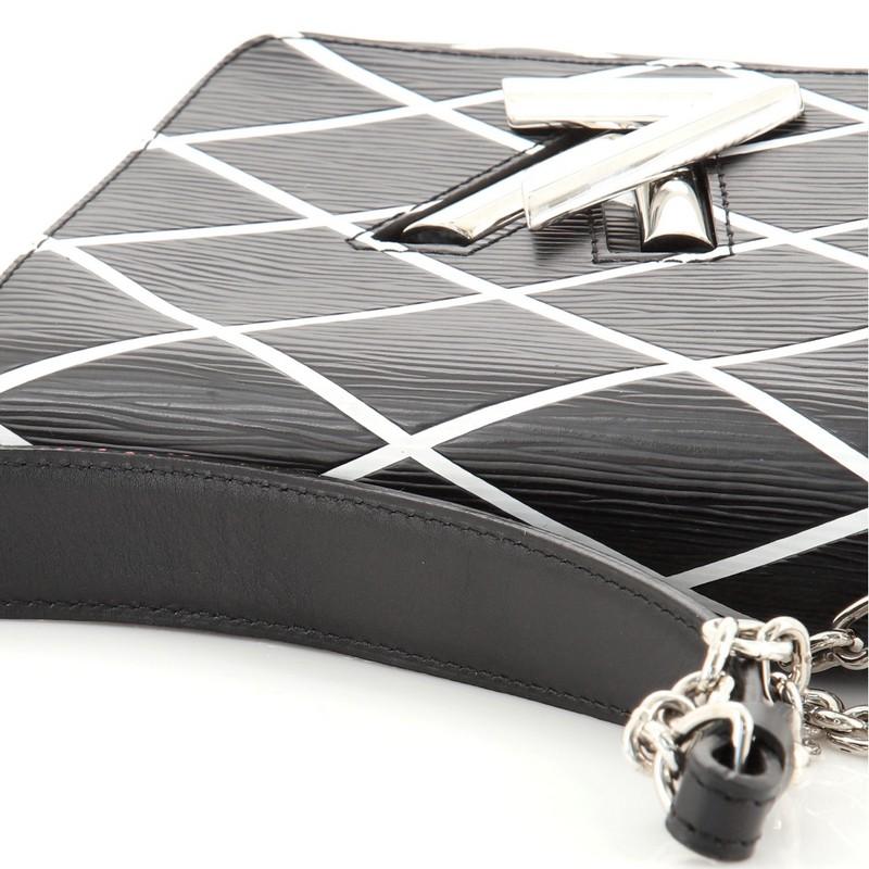 Louis Vuitton Twist Handbag Limited Edition Malletage Epi Leather PM 2