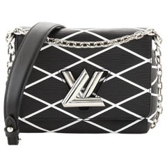 Louis Vuitton Twist Handbag Limited Edition Malletage Epi Leather PM